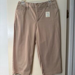 St. John's Bay Tan Pinstripe Pants